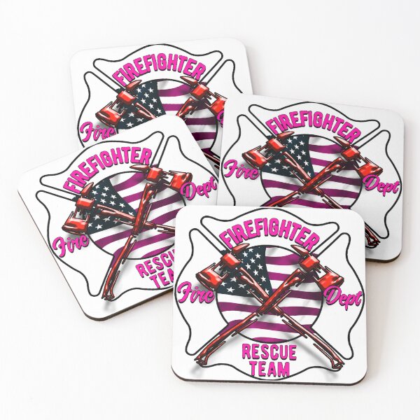 Item preview, Fire department rescue American firefighters badge firefighters USA DESIGN LOGO designed and sold by jmc-aas.