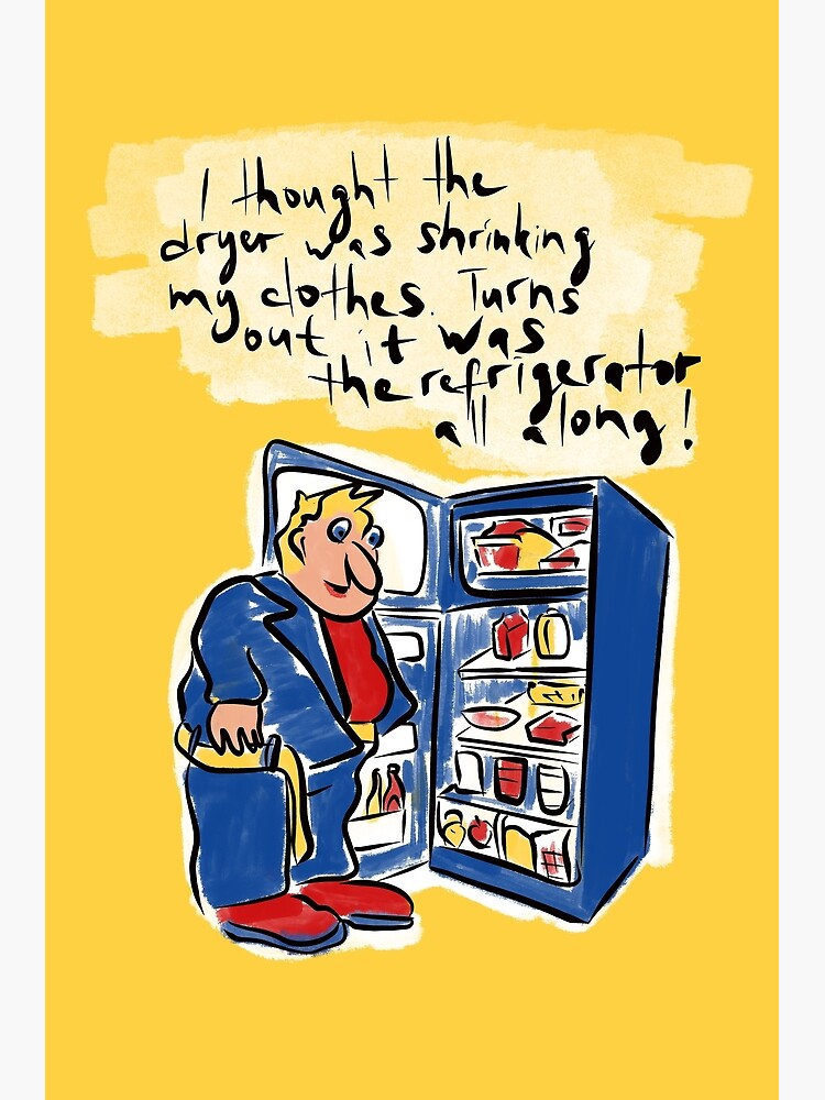 "I thought the dryer was shrinking my clothes. Turns out it was the
