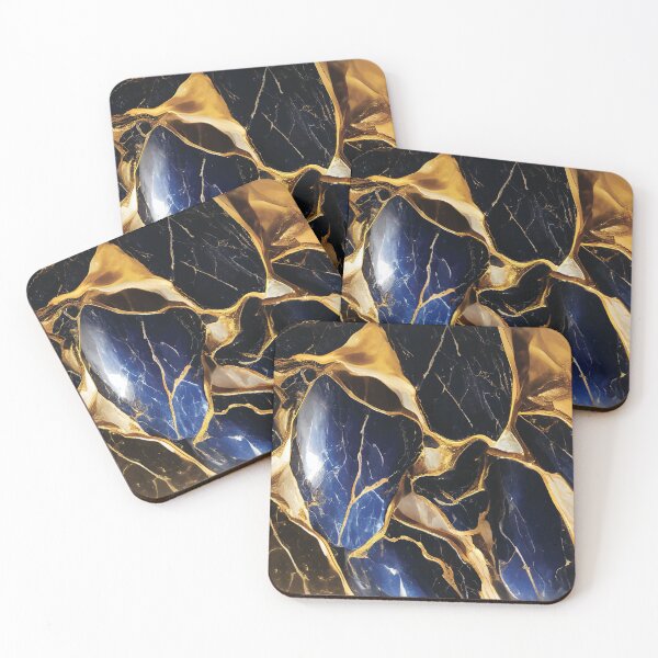 Item preview, Sapphire and Gold Textures  designed and sold by taogiauco.