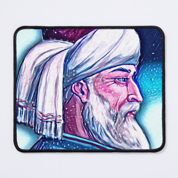 Item preview, Rumi Artwork | Rumi Portrait | Rumi Wall Art designed and sold by Suyogsonar25.