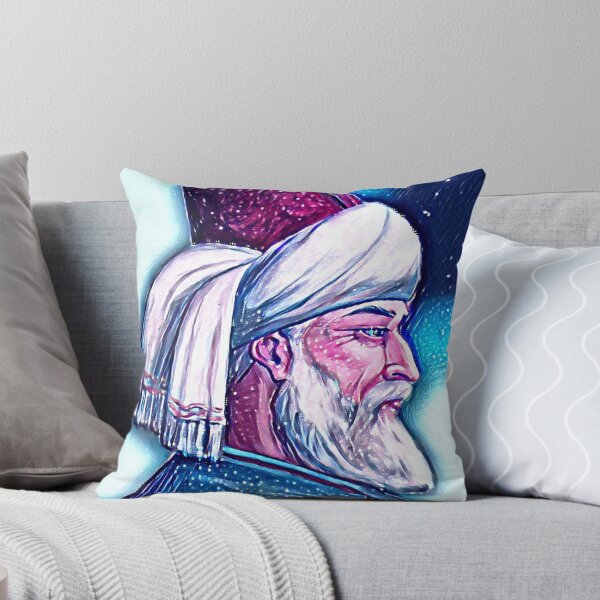 Artikelvorschau, Rumi-Kunstwerk | Rumi-Porträt | Rumi Wandkunst entworfen und verkauft von Suyogsonar25.