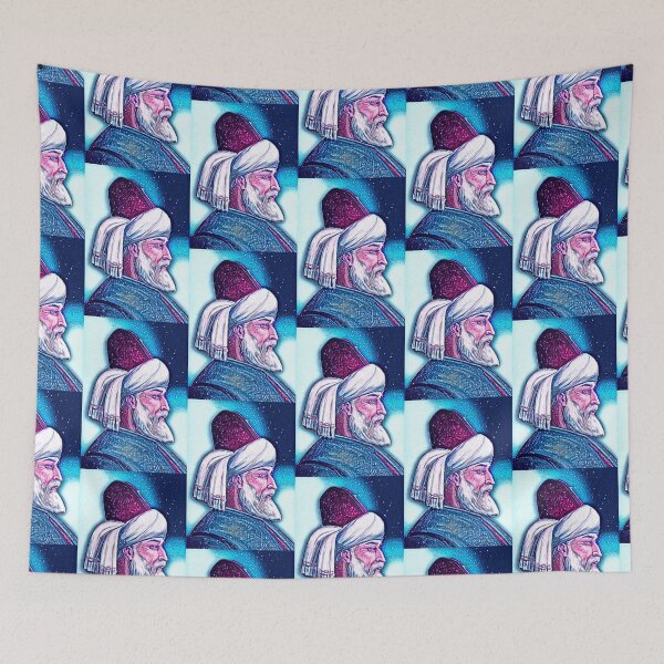 Item preview, Rumi Artwork | Rumi Portrait | Rumi Wall Art  designed and sold by Suyogsonar25.