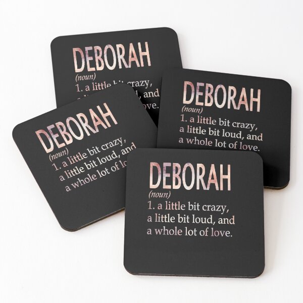 Artikelvorschau, Definition des Mädchennamens Deborah entworfen und verkauft von BrookHBung.