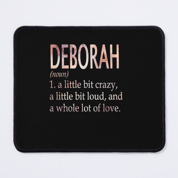 Artikelvorschau, Definition des Mädchennamens Deborah entworfen und verkauft von BrookHBung.