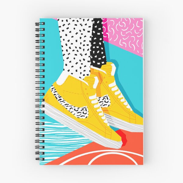 Item preview, Kid You Not - memphis retro shoes fashion throwback 80s style trends minimalist art neon  designed and sold by wackadesigns.