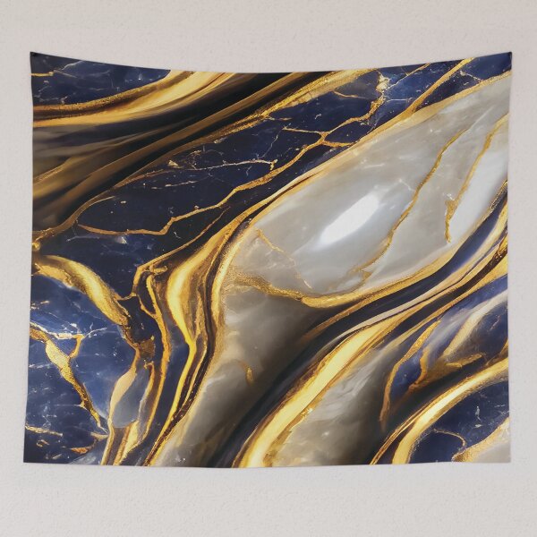 Item preview, Marble Sapphire  and Gold Textures designed and sold by taogiauco.