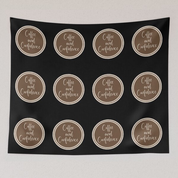 Item preview, Coffee And Confidence designed and sold by JourneyCreative.
