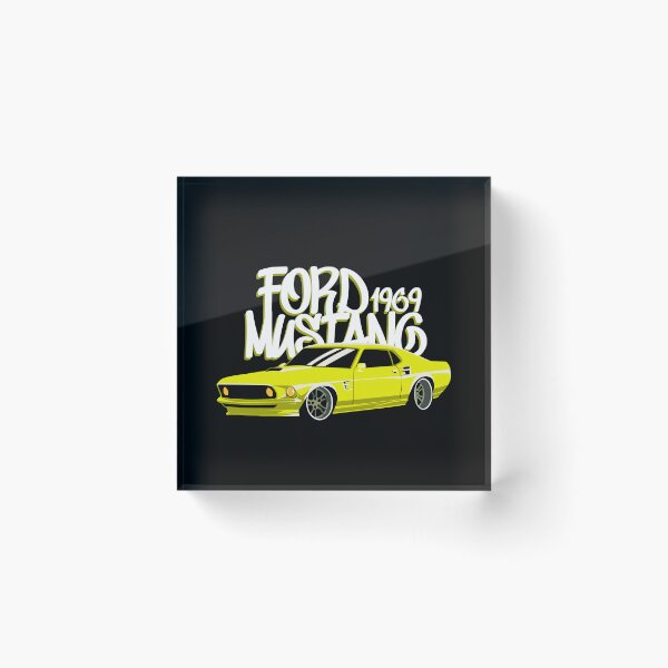 Item preview, 1969 MUSTANG ILLUSTRATION  designed and sold by Vehiclestore.