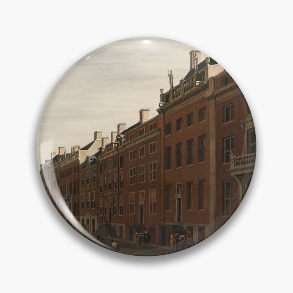 Item preview, The Gouden Bocht on the Herengracht in Amsterdam, Seen from the West - Gerrit Berckheyde, 1672 designed and sold by 2Girls1Shirt.