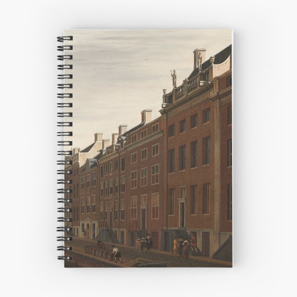 Item preview, The Gouden Bocht on the Herengracht in Amsterdam, Seen from the West - Gerrit Berckheyde, 1672 designed and sold by 2Girls1Shirt.