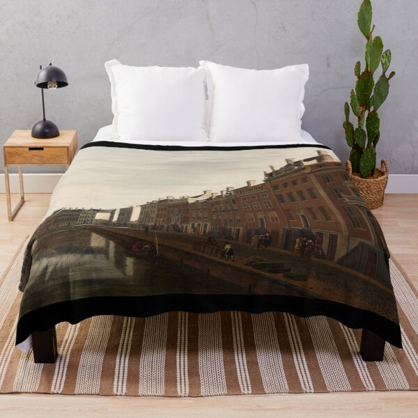 Item preview, The Gouden Bocht on the Herengracht in Amsterdam, Seen from the West - Gerrit Berckheyde, 1672 designed and sold by 2Girls1Shirt.