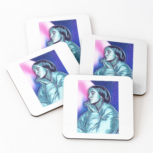 Item preview, Christina Rossetti Artwork | Christina Rossetti Portrait | Christina Rossetti Wall Art  designed and sold by Suyogsonar25.