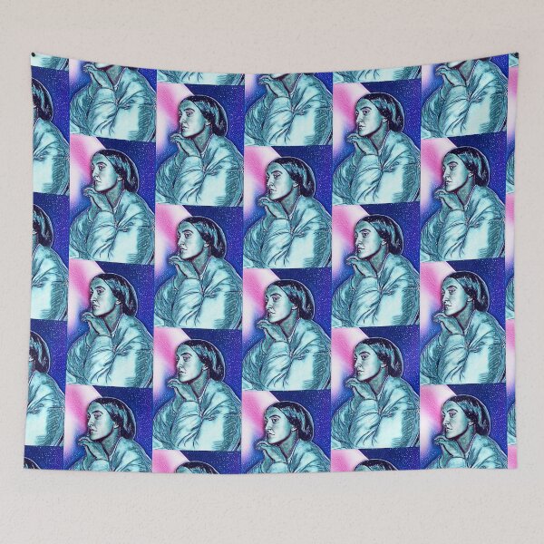 Item preview, Christina Rossetti Artwork | Christina Rossetti Portrait | Christina Rossetti Wall Art  designed and sold by Suyogsonar25.