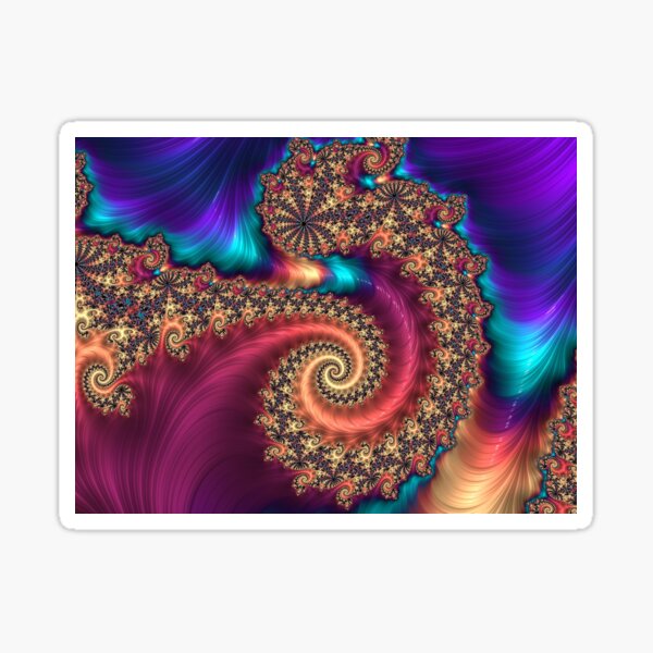 The Infinite Rainbow Sticker