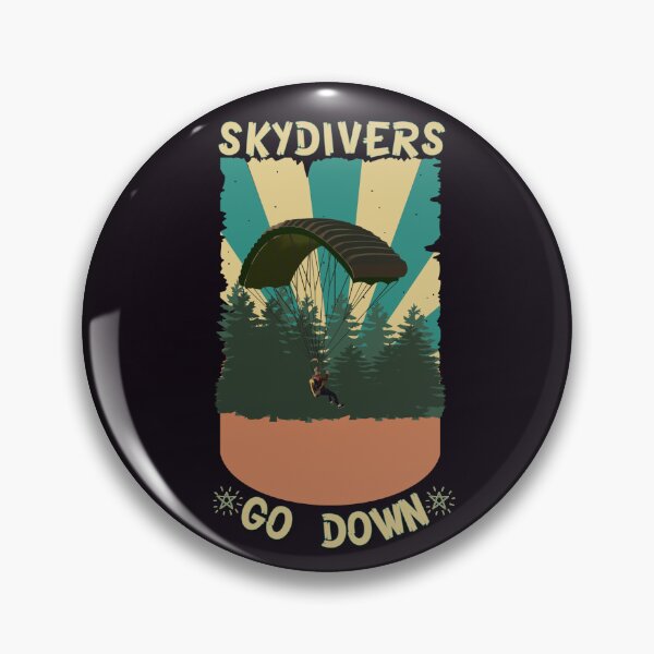 Item preview, Skydivers go down designed and sold by SidTastic .