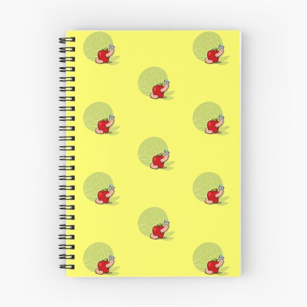 Item preview, Una manzana con un gusano divertido designed and sold by Bogarka.