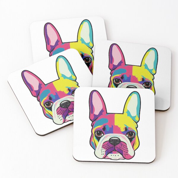 Item preview, French Bulldog In Colorful Pop Art Design #6 designed and sold by theunknownart.
