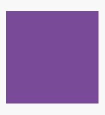 Solid - Purple (F5.1) Photographic Print