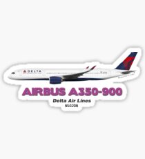 Airbus A350-900 - Delta Air Lines Sticker