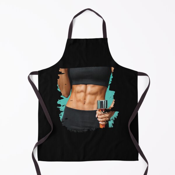 Item preview, Fake Muscle Woman Fitness Female Body designed and sold by MooonTees.