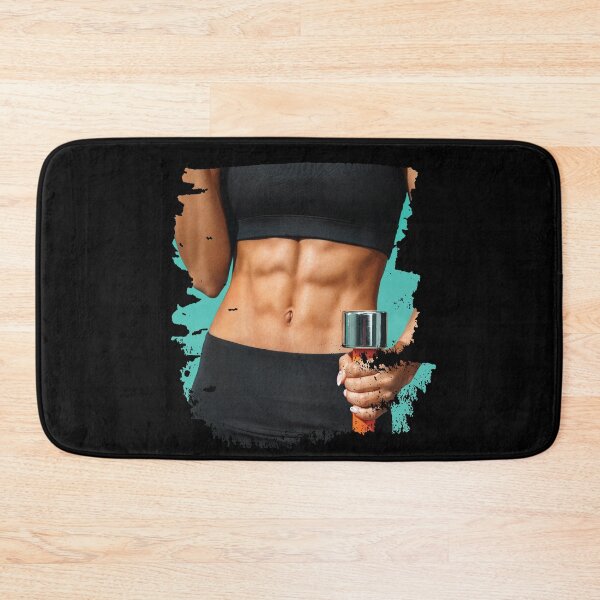 Item preview, Fake Muscle Woman Fitness Female Body designed and sold by MooonTees.