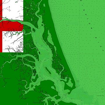 Artwork thumbnail, Newbury Flag - Parker River Coastline by BeautflBiology