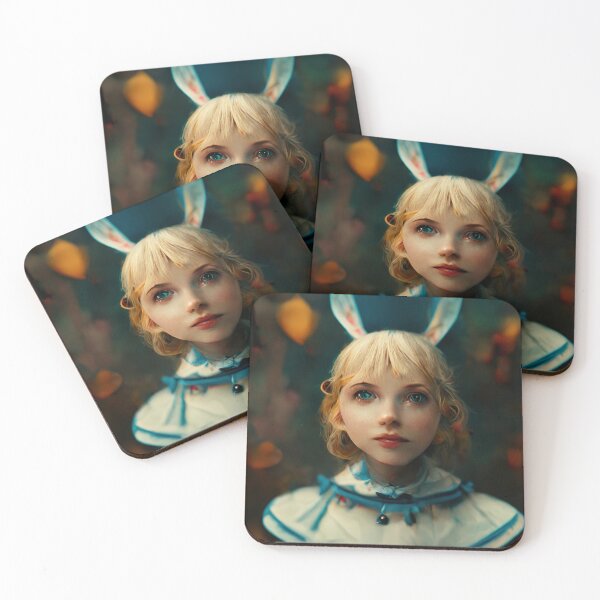 Item preview, Alice with bunny ears designed and sold by deliriocolor.
