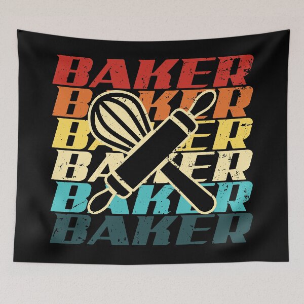 Item preview, Baking Retro Baker Vintage  designed and sold by NestaReign.