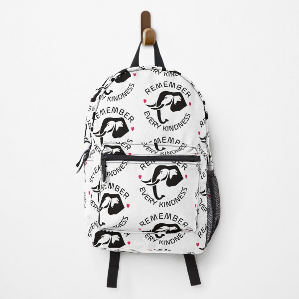 Item preview, Remember Every Kindness Black Elephant designed and sold by FlippinTurtles.