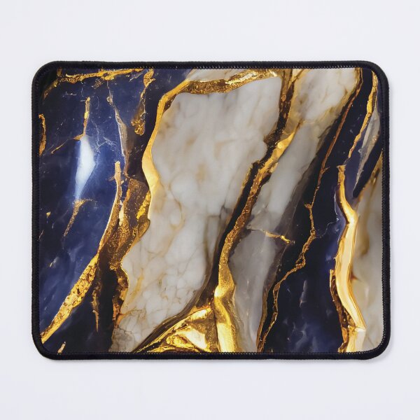 Item preview, Sapphire and Gold Marble Luxury Textures designed and sold by taogiauco.