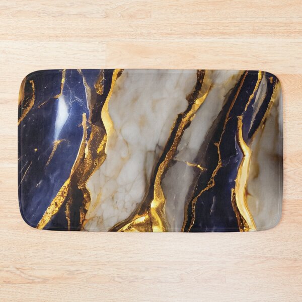 Item preview, Sapphire and Gold Marble Luxury Textures designed and sold by taogiauco.