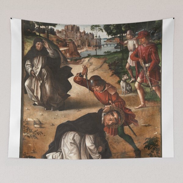 Item preview, Death of Saint Peter the Martyr designed and sold by Vintage Designs +.