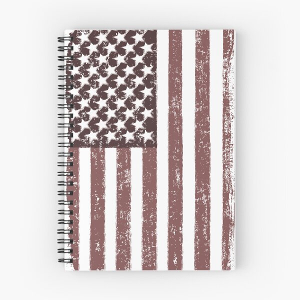 Item preview, American Flag Worn Faded Vintage Look, Vertical & Mirrored designed and sold by SayAhh.