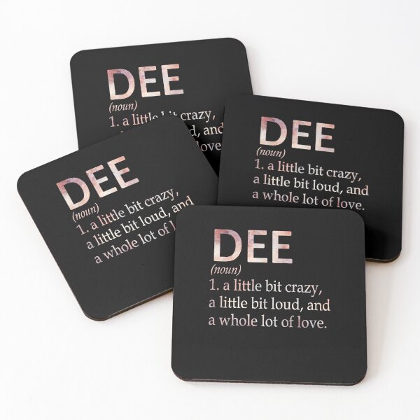 Item preview, Dee Girl Name Definition designed and sold by BrookHBung.