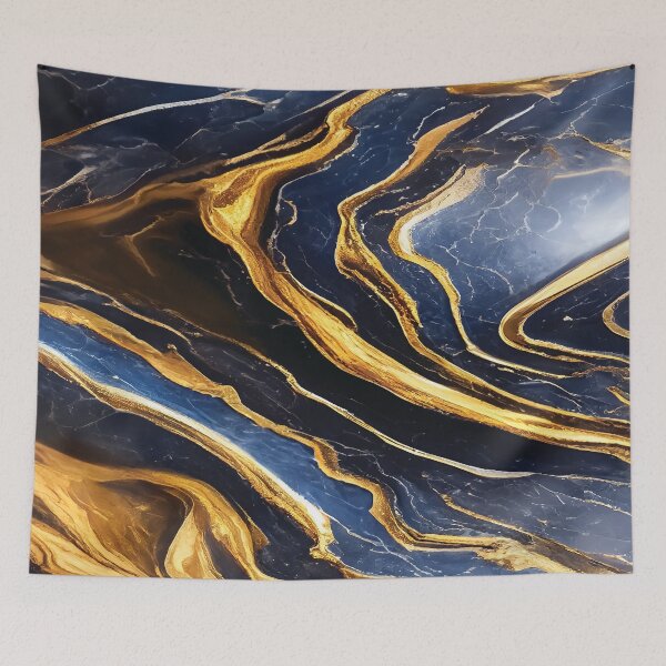 Item preview, Marble Sapphire AND Gold Textures designed and sold by taogiauco.