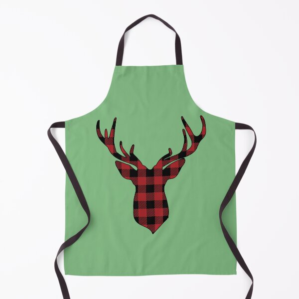 Item preview, Plaid Deer Head designed and sold by zibziby.