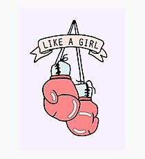 Like A Girl Photographic Print