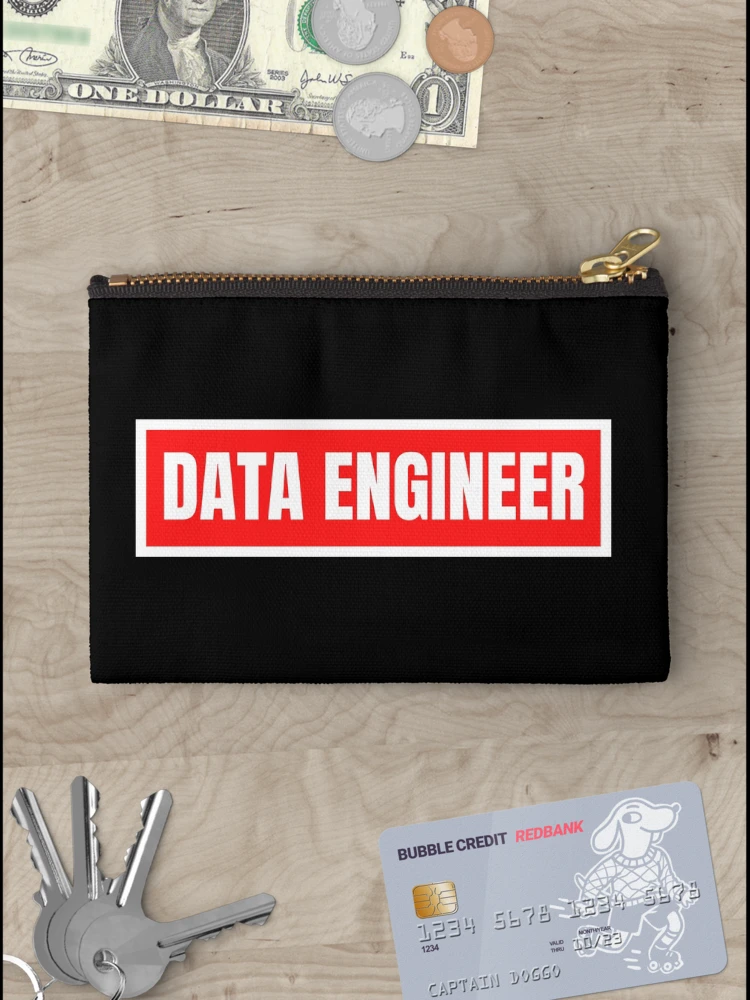 Thumbnail 3 of 4, Zipper Pouch, data engineer designed and sold by TomorrowQuotes.