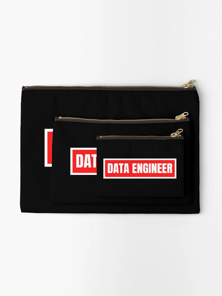 Thumbnail 2 of 4, Zipper Pouch, data engineer designed and sold by TomorrowQuotes.