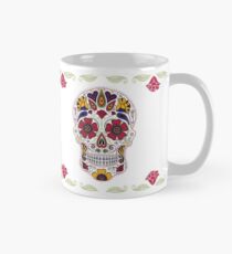 Day of the Dead Sugar Skull Dark Classic Mug