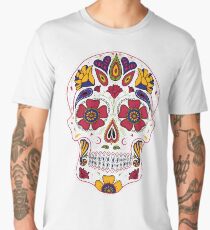 Day of the Dead Sugar Skull Dark Men's Premium T-Shirt