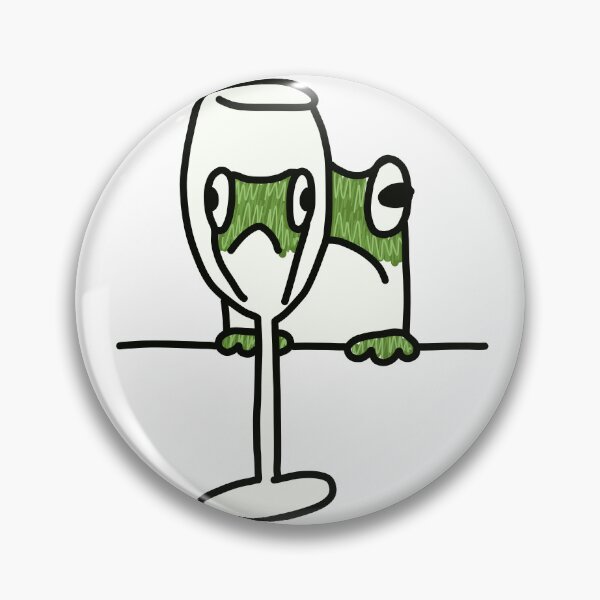 Item preview, frog from a glass designed and sold by ventumpluviam.
