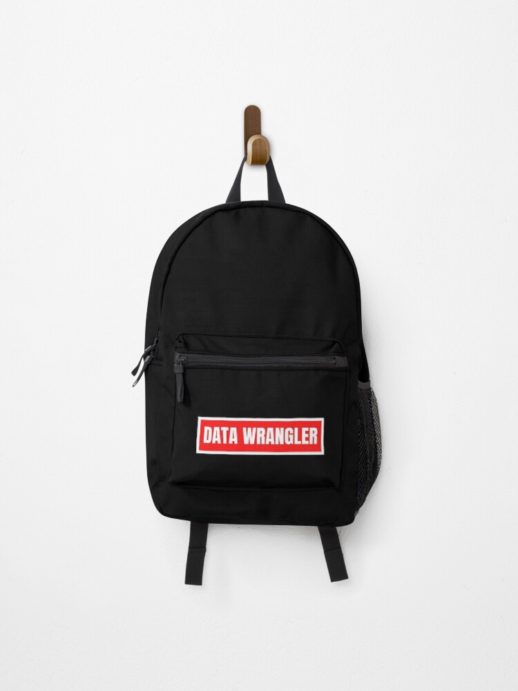Thumbnail 1 of 3, Backpack, data wrangler designed and sold by TomorrowQuotes.