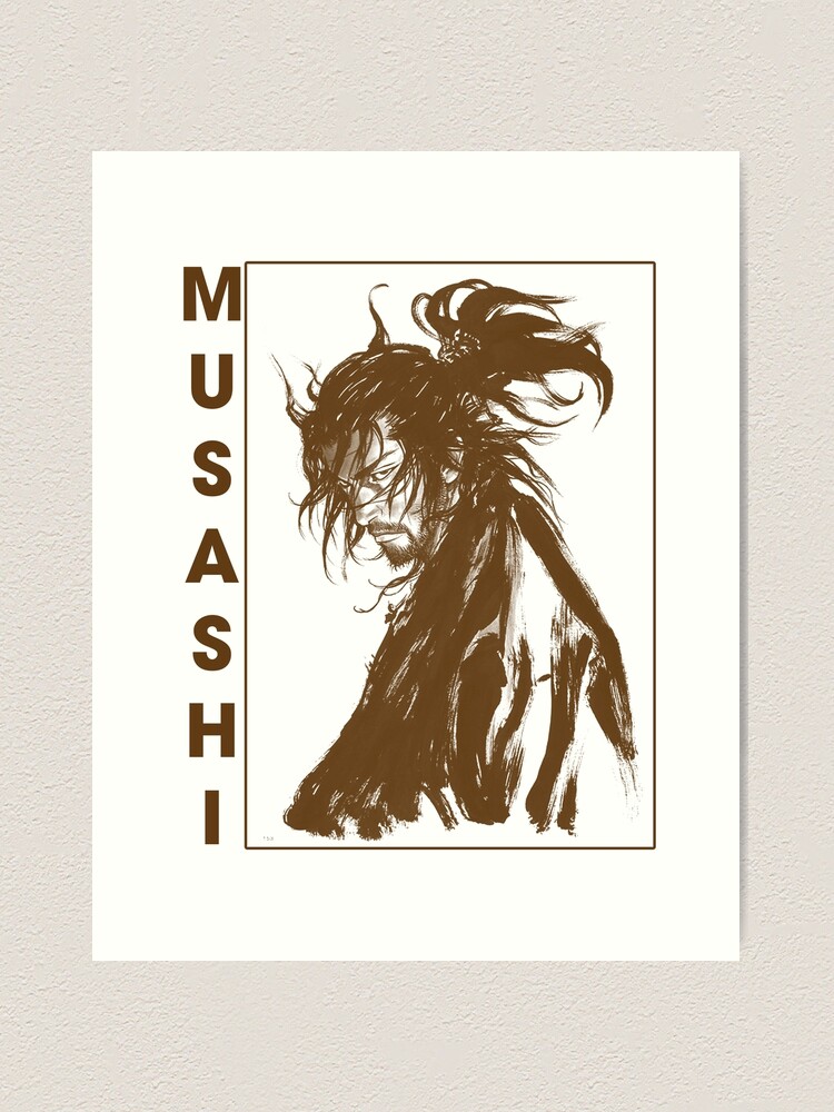 Buy Set of 2 Vagabond Manga Wall Art Samurai Art Decor, Musashi