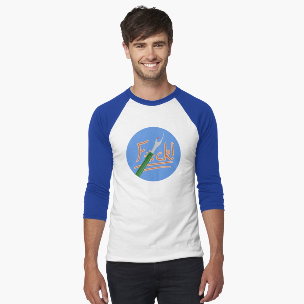 Item preview, Baseball ¾ Sleeve T-Shirt designed and sold by mystmoon92.
