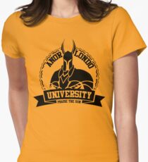 Anor Londo University Fitted T-Shirt