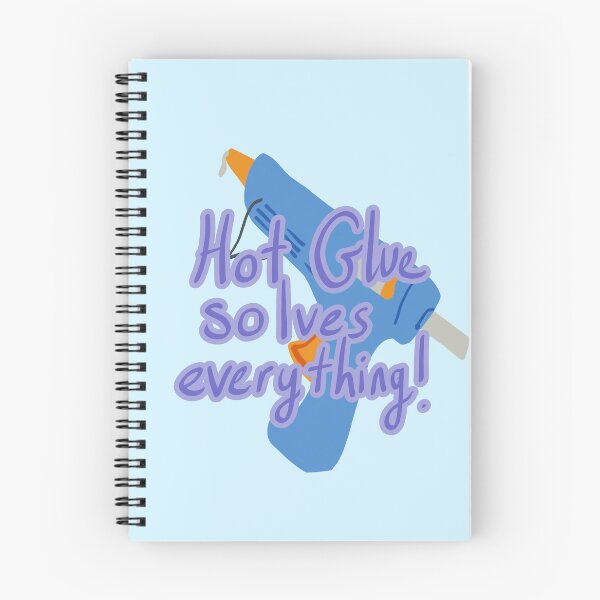 Item preview, Hot Glue solves everything designed and sold by mystmoon92.