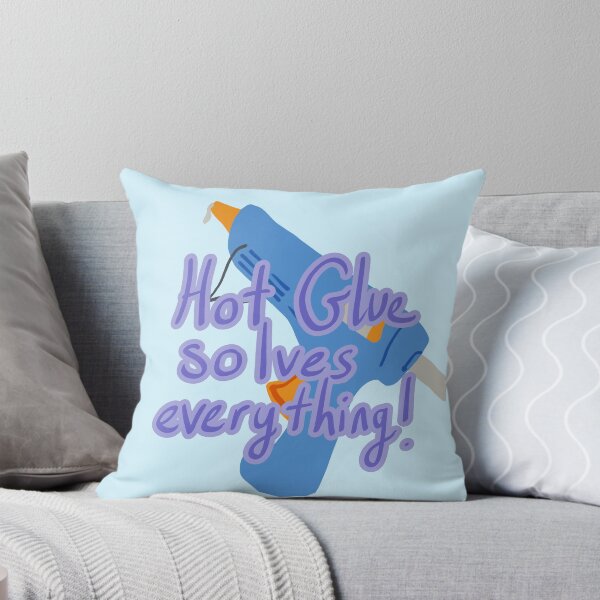 Item preview, Hot Glue solves everything designed and sold by mystmoon92.