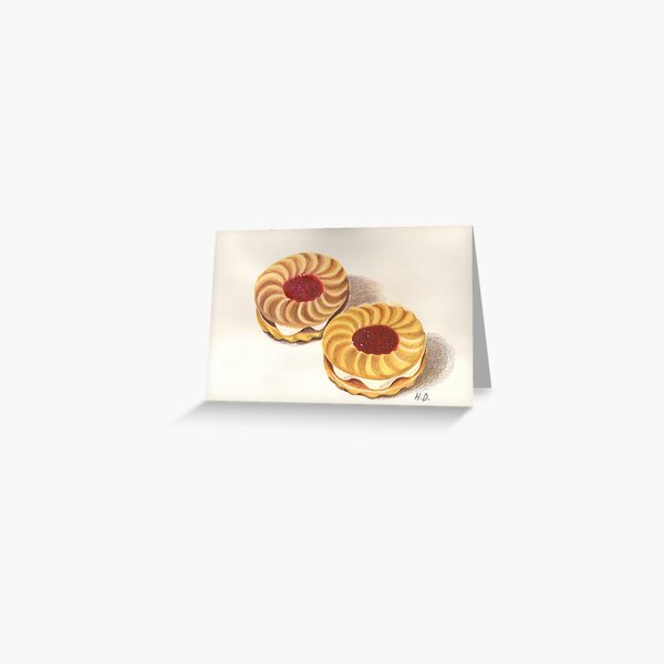 Jammy Dodgers Greeting Card