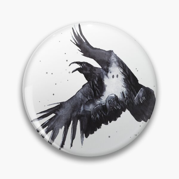 Item preview, Spooky Raven designed and sold by Jana Šlesaríková.